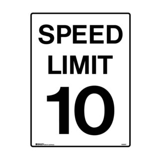 Speed Limit Sign 10 kph